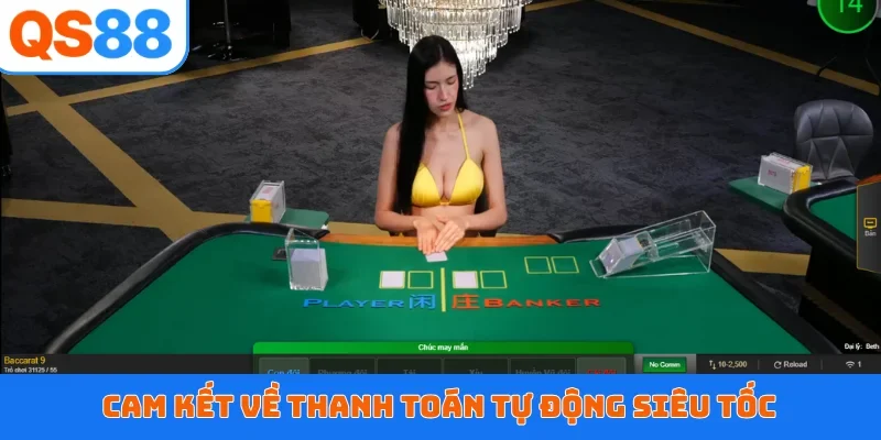 Cam kết về thanh toán tự động siêu tốc
