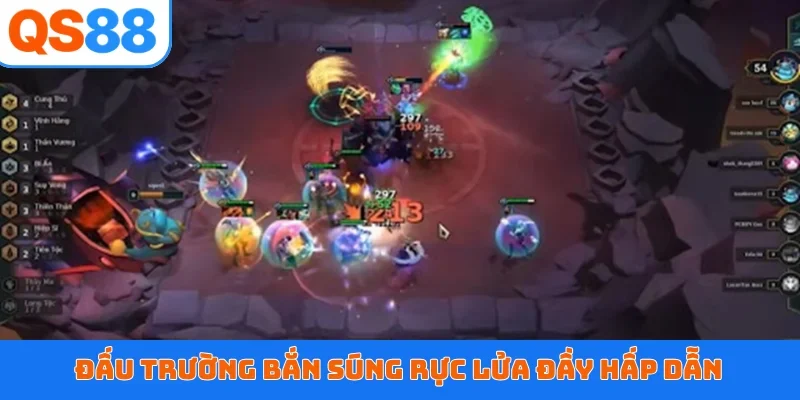 Đấu trường bắn súng rực lửa đầy hấp dẫn